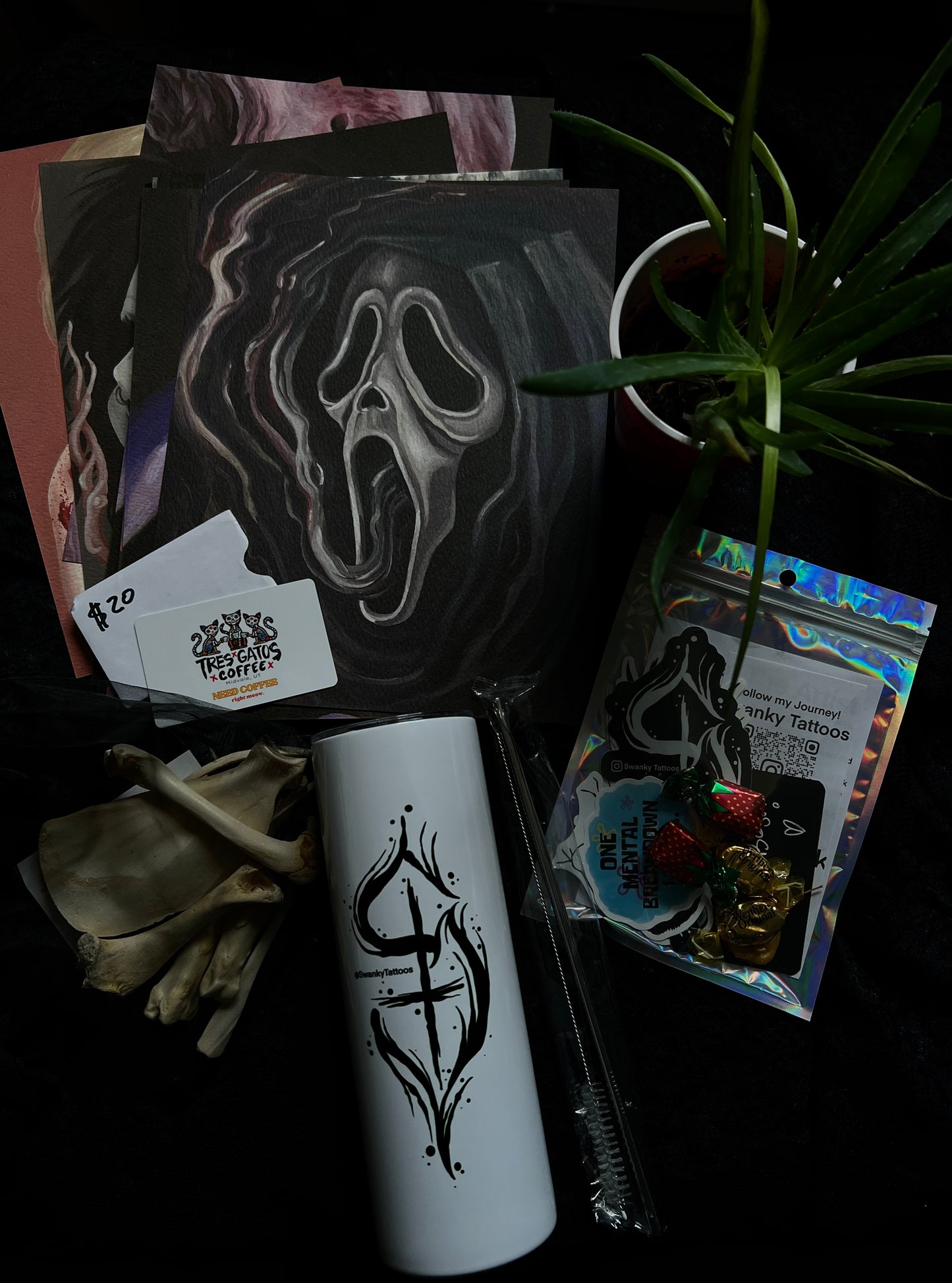 Ghost Face  - PRINT -