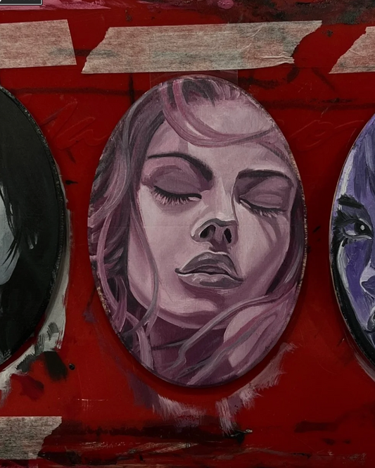 Pink Hue Vibes - Original Painting